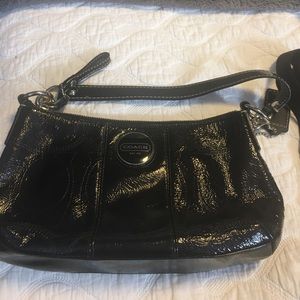 Coach black handbag